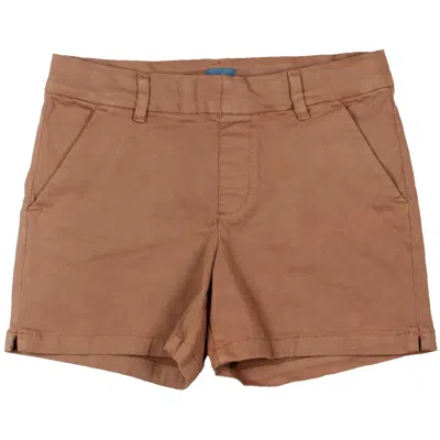 Jag Jeans Maddie Womens Pocket Mid Rise Casual Shorts In Brown