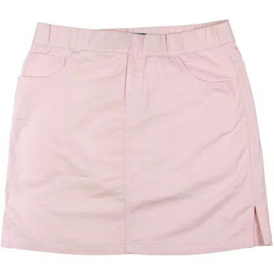 Jag Jeans On The Go Womens Pocket Slit Skort In Pink
