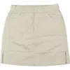 Jag Jeans On The Go Womens Slit Solid Skort In Multi