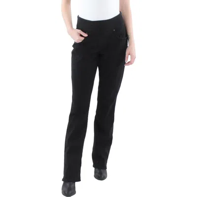 Jag Jeans Paley Womens Pull-on High-rise Bootcut Jeans In Multi