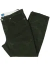 Jag Jeans Ruby Womens High Rise Stretch Straight Leg Jeans In Green