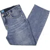 Jag Jeans Womens Mid Rise Crop Straight Leg Jeans In Multi