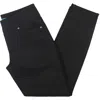 Jag Jeans Womens Stretch Cotton Ankle Jeans In Black