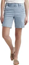 Jag Maddie 8" Short Stripe In Bleached Stripe In Multi