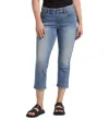 Jag Maya Capri Jeans In Night Blue In Blue