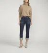Jag Mid Rise Girlfriend Jeans In Fountain Blue
