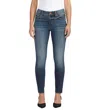 Jag Mid Rise Maya Skinny Jeans In Night Flight Blue In Multi