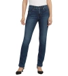 Jag Mid Rise Ruby Straight Pocket Embroidery In Night Owl In Multi