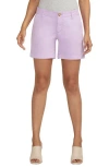 Jag Mid Rise Twill Chino Shorts In Lavender