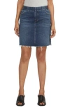Jag Plus Size On-the-go Mid Rise Skort In Lazy River Blue