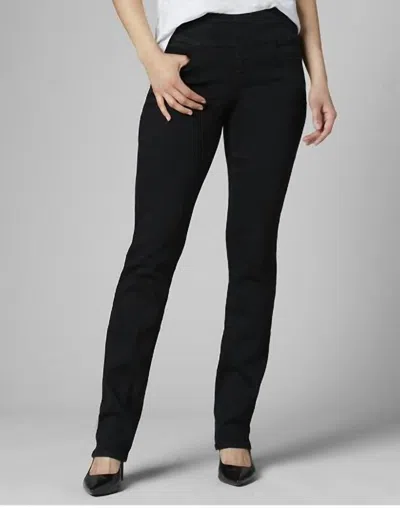 Jag Peri Straight Leg High Rise Jeans In Black