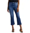 Jag Phoebe Cropped Bootcut Jeans In Persian In Multi
