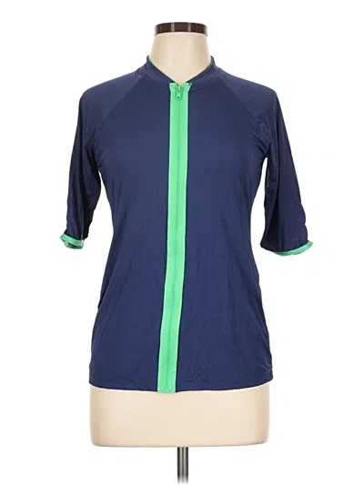Pre-owned Jag Short Sleeve Polo Shirt In Blue