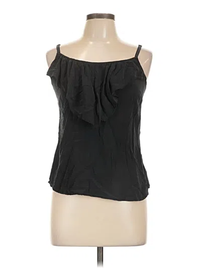Pre-owned Jag Sleeveless Blouse In Black