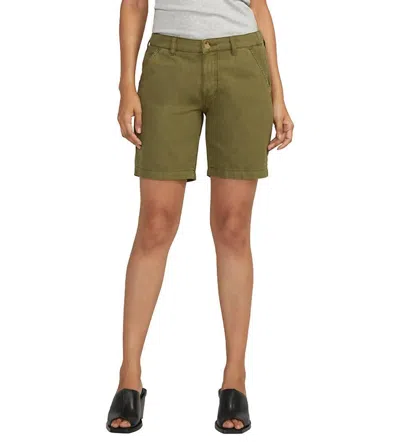 Jag Tailored Short In Moss In Green