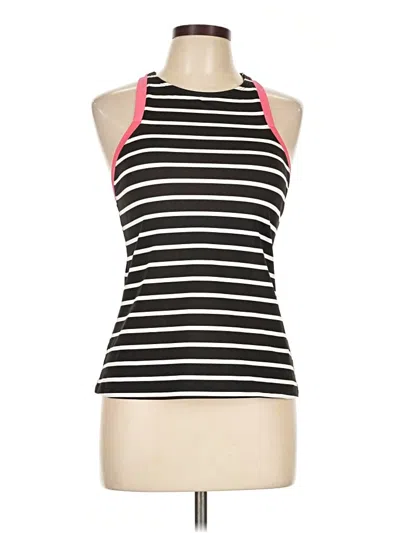 Pre-owned Jag Tank Top Black Halter Neckline Tops