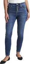 Jag Valentina Pull-on Skinny Jeans In Tribeca Blue In Blue