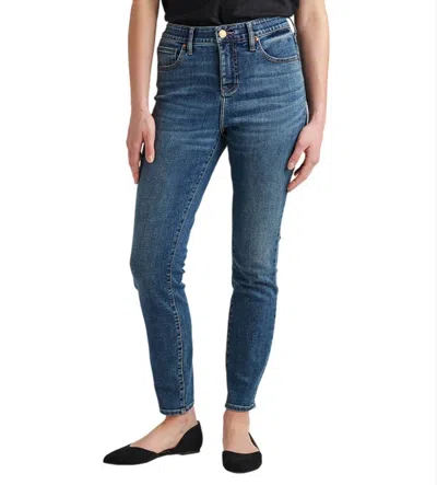 Jag Viola High-rise Skinny Jeans In Riviera Blue