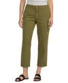 Jag Chino Tailored Crop Pants In Moss In Moss
