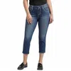 Jag Maya Capri Jeans In Night Blue In Blue