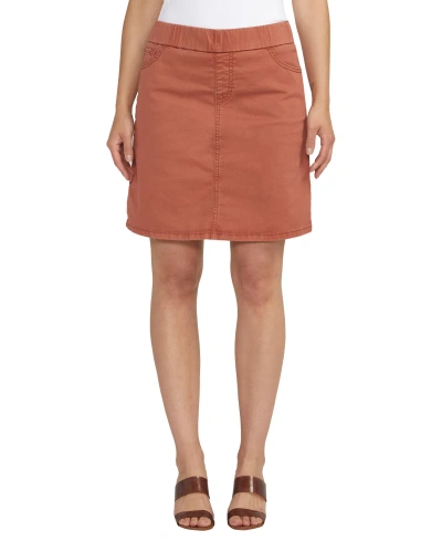 Jag Women's On-the-go Mid Rise Skort In Chutney