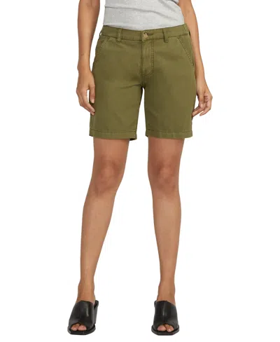 Jag Women's Tailored Shorts In Moss