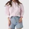 Jag Women's The Jill Top In Pink Stripe