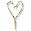 Jagged Halo Jewelry Women's Artemis Necklace Yellow Gold