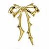 Jagged Halo Jewelry Women's Carrie Brooch Yellow Gold In Gold