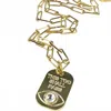 Jagged Halo Jewelry Women's Fable Necklace In 18k Yellow Gold Filled In Gold