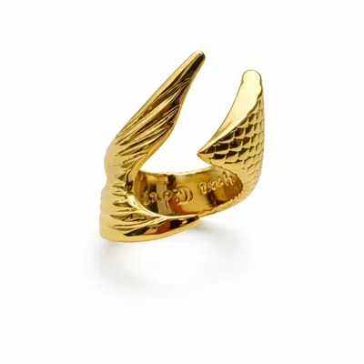 Jagged Halo Jewelry Women's Gold Mermaid Ring