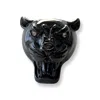 Jagged Halo Jewelry Women's Maximus Panther Ring Black Rhodium In Black