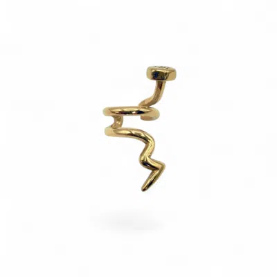 Jagged Halo Jewelry Women's Nailed It Ear Cuff Gold