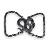 Jagged Halo Jewelry Women's Python Bracelet In Grey Gray In Multi