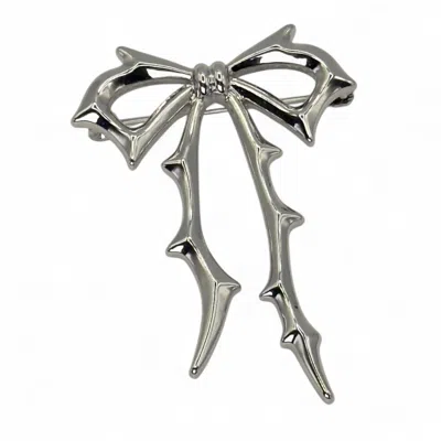 Jagged Halo Jewelry Women's Silver Carrie Brooch In Metallic