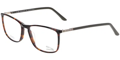 Jaguar 1029 Men's Glasses, Tortoiseshell, Size 56 In Brown