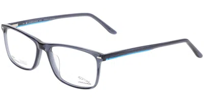 Jaguar 1521 Men's Glasses, Clear, Size 55 In Gray