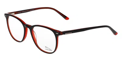 Jaguar 1522 Men's Glasses, Red, Size 52