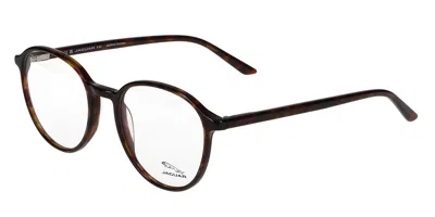 Jaguar 1523 Men's Glasses, Tortoiseshell, Size 51 In Brown