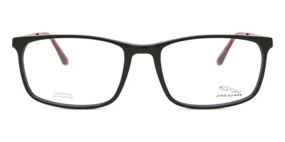 Jaguar 2501 Men's Glasses, Black, Size 56