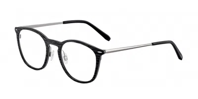 Jaguar 2702 6500 Occhiali Da Vista Neri Per Donna (solo Montatura) In Black