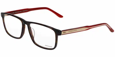 Jaguar 31032 8940 Men's Glasses Tortoiseshell Size 57 - Free Lenses - Blue Light Block Available In Brown