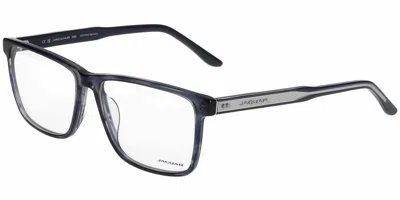 Jaguar 31033 5223 Men's Glasses Blue Size 56 - Free Lenses - Blue Light Block Available In Black