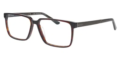Jaguar 31035 8940 Occhiali Da Vista Tartarugatishell Per Uomo (solo Montatura) In Brown