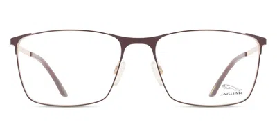 Jaguar 3120 Men's Glasses, Brown, Size 56