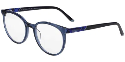 Jaguar 31528 4791 Men's Glasses Blue Size 52 - Free Lenses - Blue Light Block Available