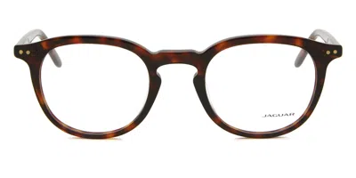 Jaguar 31710 4838 Men's Glasses Tortoiseshell Size 47 - Free Lenses - Blue Light Block Available In Brown