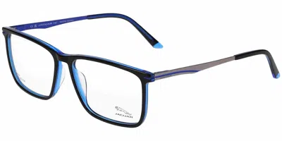 Jaguar 32503 4928 Men's Glasses Black Size 58 - Free Lenses - Blue Light Block Available