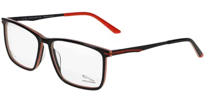 Jaguar 32503 5085 Men's Glasses Black Size 58 - Free Lenses - Blue Light Block Available In Brown