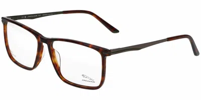 Jaguar 32503 4838 Men's Glasses Tortoiseshell Size 58 - Free Lenses - Blue Light Block Available In Brown